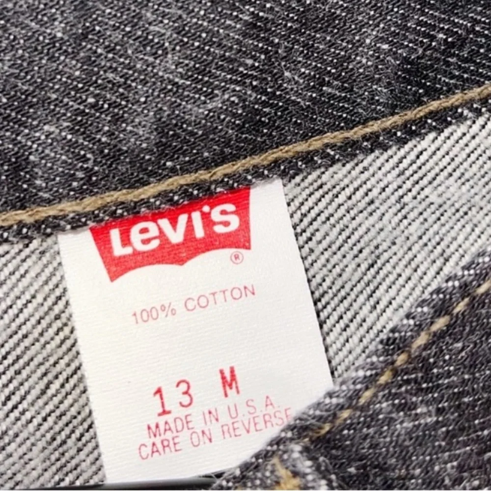 Levis 17501-0658 Vintage 90s Womens Jeans 13M/ 27" - Picture 6 of 8